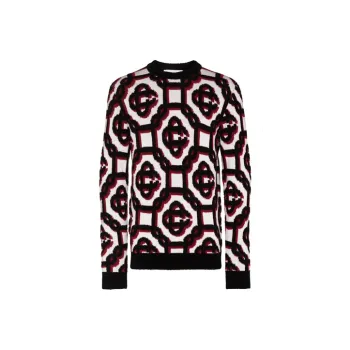 CASABLANCA 3D Monogram Sweater