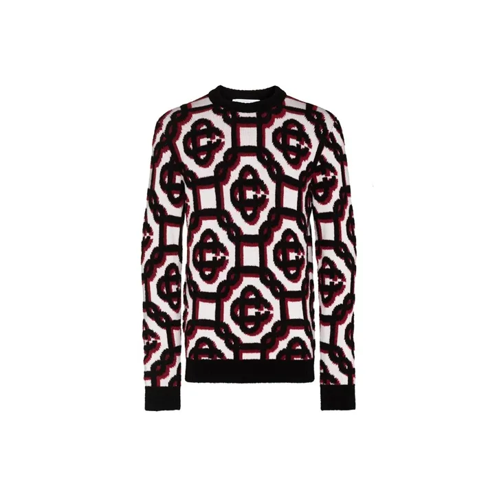 CASABLANCA 3D Monogram Sweater-0