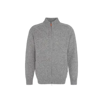 BARBOUR Talder Zip-Up Knit Sweater