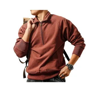 Seasonal Words Sweatshirt Men's Brick Red