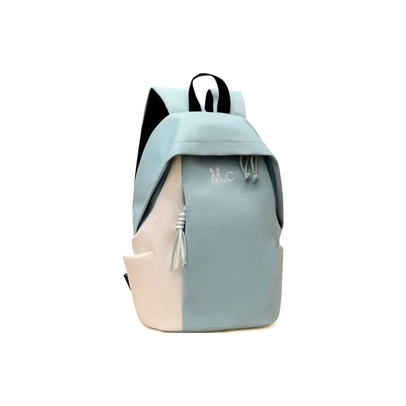 Single Warehouse Nylon Waterproof Backpack Regular Unisex Multicolor-19