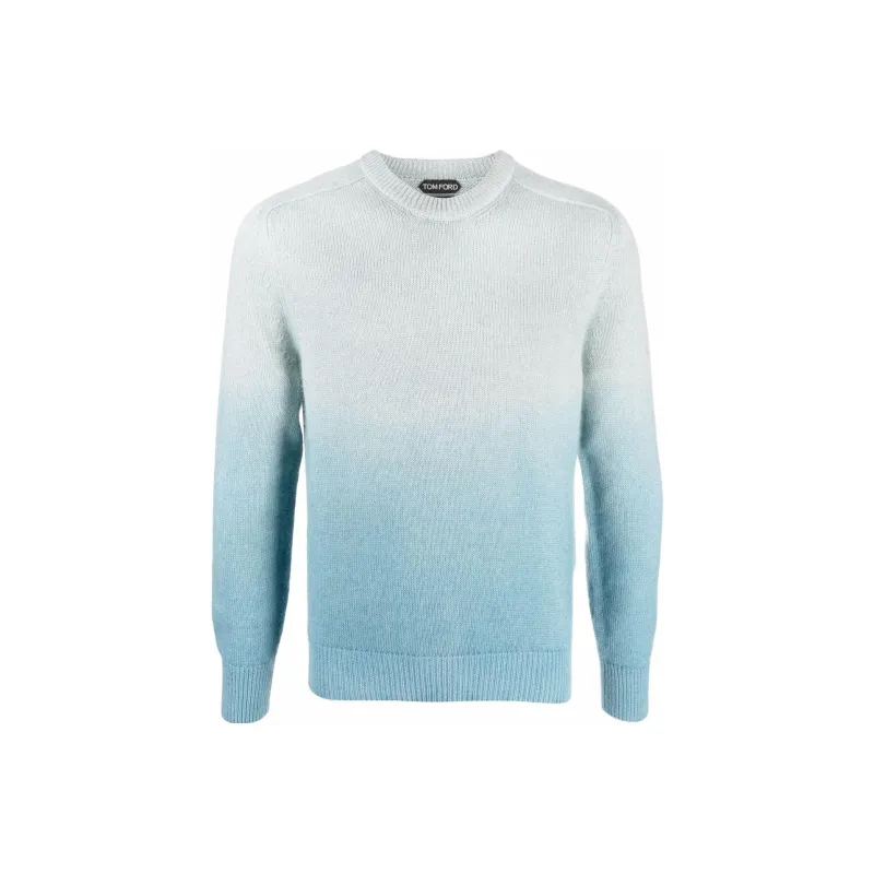 TOM FORD Cashmere Sweaters Men Blue-0