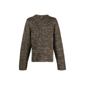 UNDERCOVER Intarsia knit Wool Jumper