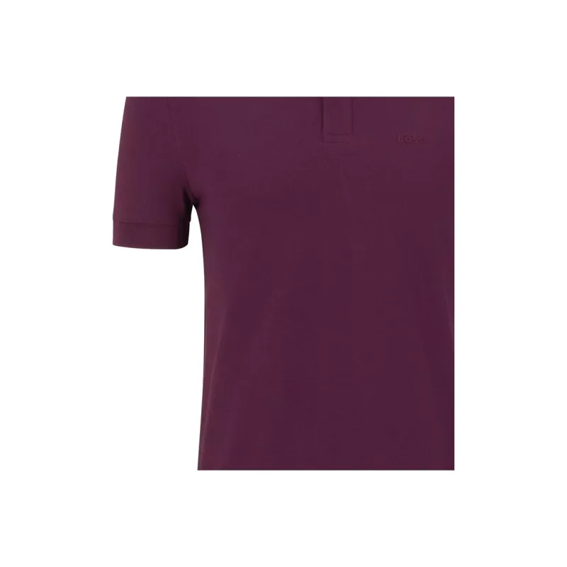 HUGO BOSS Polo Shirts Men Purple-4