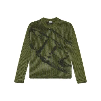 DIESEL Sweaters Men Green