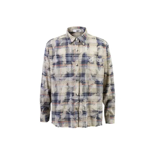 8FF Shirt Unisex Arid Brown Plaid