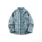 Blue White Plaid