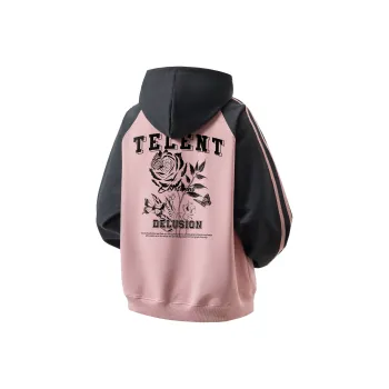 TELENT Sweatshirt Unisex Dark Gray & Pink