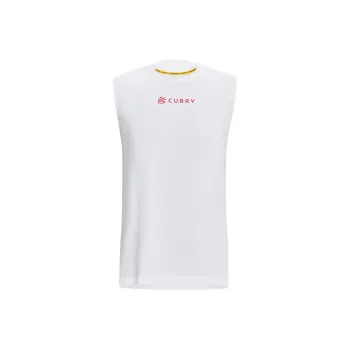Under Armour CURRY Tank Tops Men's White