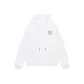 White (Fleece-Lined and Thickened)