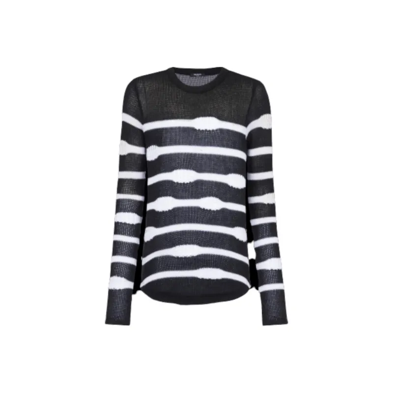BALMAIN Sweaters Men Black & White-0