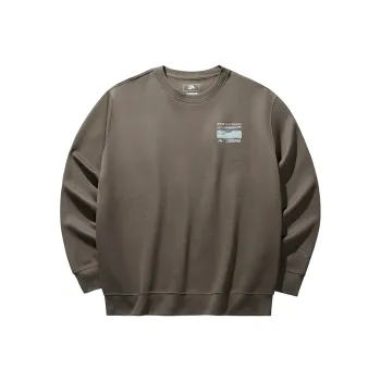 CHAOJIANTA Sweatshirt Unisex Stone Ash Gray