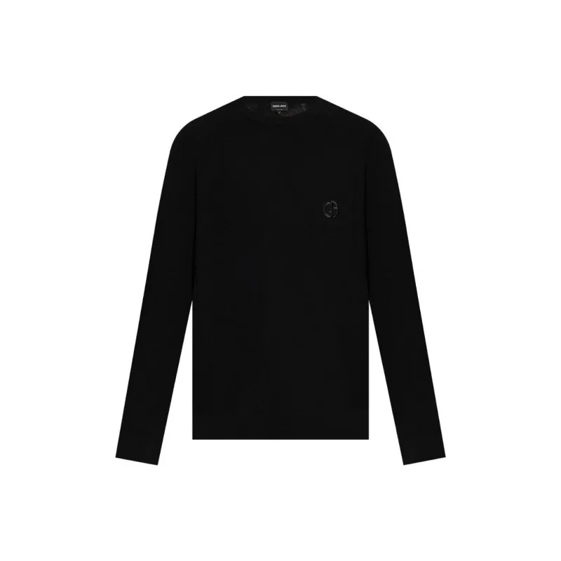 GIORGIO ARMANI Logo embroidered Jumper-0