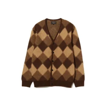 Beams Sweaters Men Brown