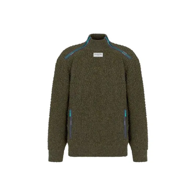 DIOR Sweaters Men Army Green-0