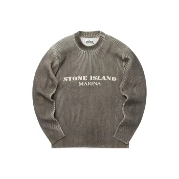 STONE ISLAND Logo stamp Sweater