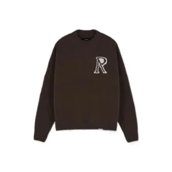 REPRESENT Initial Boucle Knitted Sweater