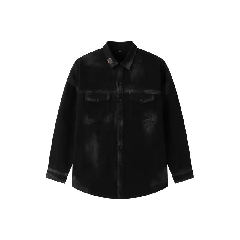 Fearless East Shirt Unisex Faded Black-0