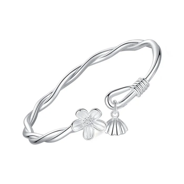 CHAOHONGJI 990 Silver Sterling Silver Bracelets Women's-0