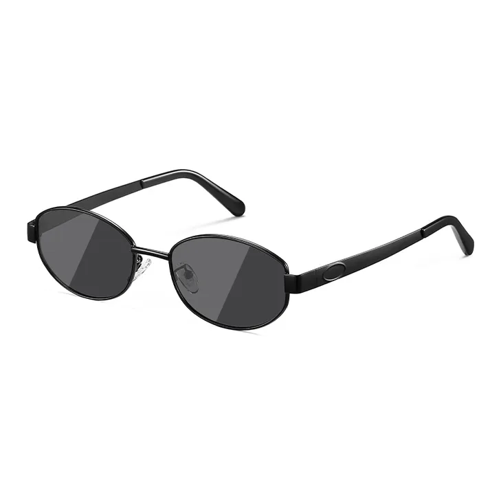 BERTHA Metal Oval Sunglasses Unisex-6