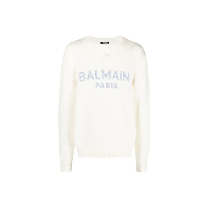 BALMAIN Sweaters Men White-0