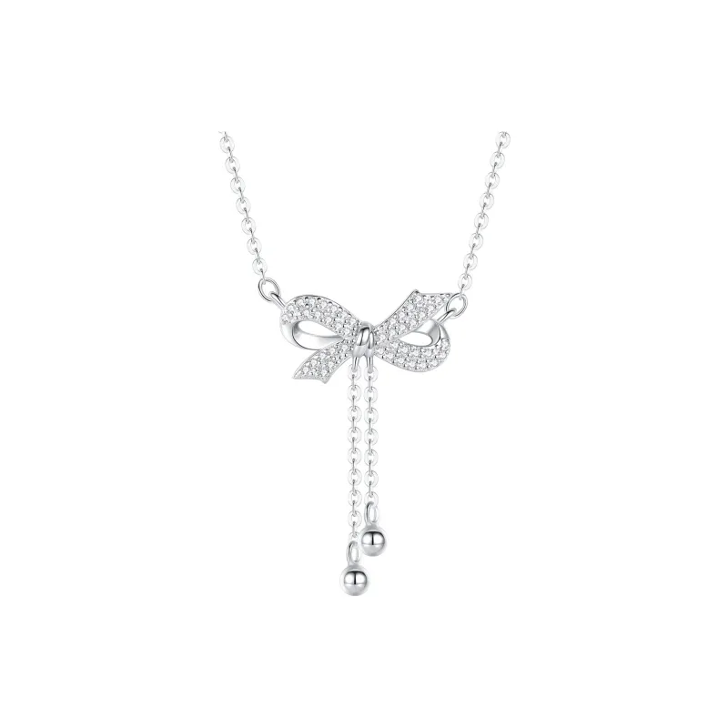 TIMEBOTTLE S925 Silver Necklaces Women's-0