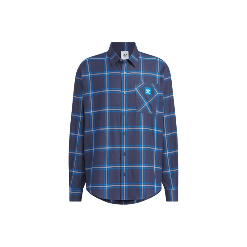 Adidas Originals CITY SKATE FW24 Shirt Men Trace Blue/Urui Blue-0