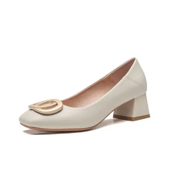 Than Than Me Casual Single Shoes Women's Ecru