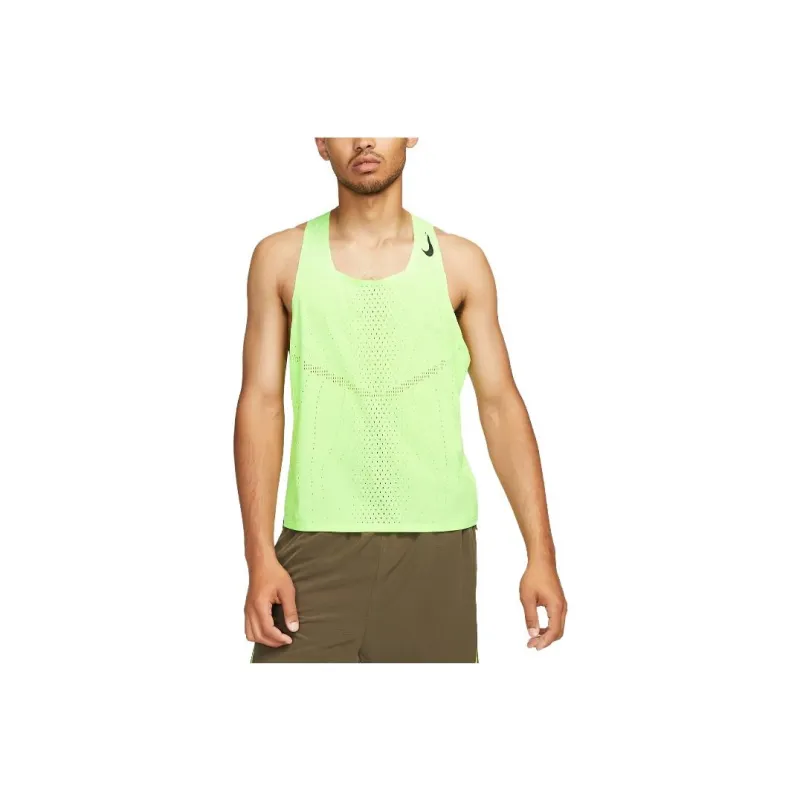 Nike Tank Tops US Version Men's Neon Green-0