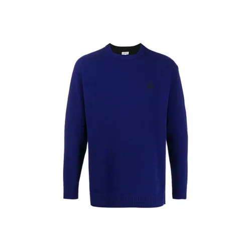 LOEWE Sweaters Men Dark Blue