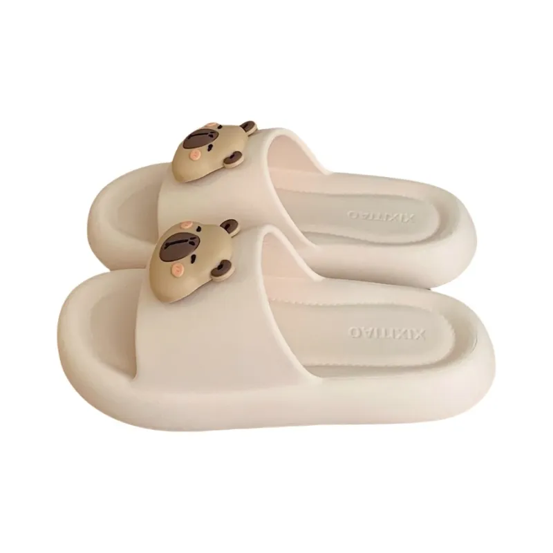 SHIGUDE Slippers Men's & Women's, Black-6