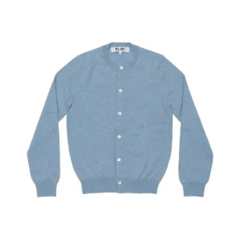 CDG Play Sweater Unisex Light Blue
