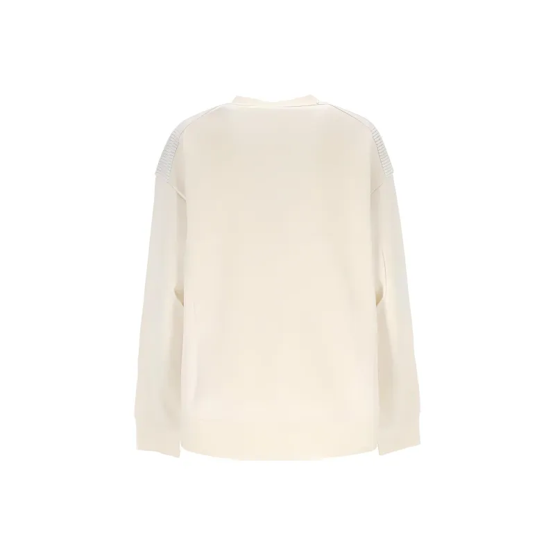 Moncler Logo Embroidered Crewneck Sweatshirt-3