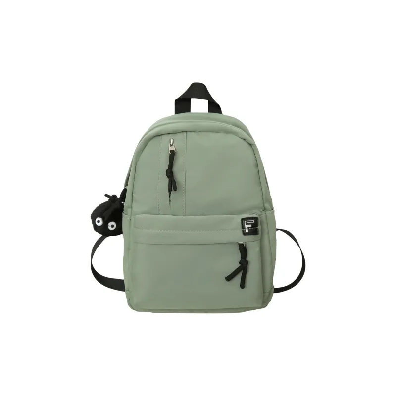 OURFUN Nylon Backpack Unisex White/Black/Pink/Burgundy/Light Green-10
