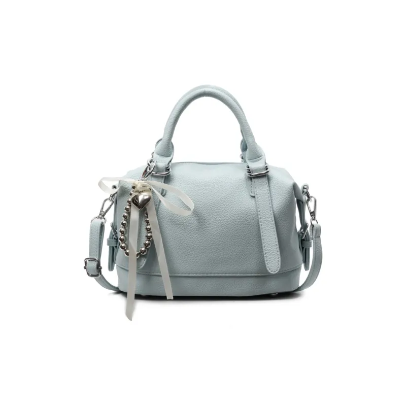 PINK·LAND PU One Shoulder Handbag Women's Black/Ecru/Yellow/Pink/Purple/Blue-36