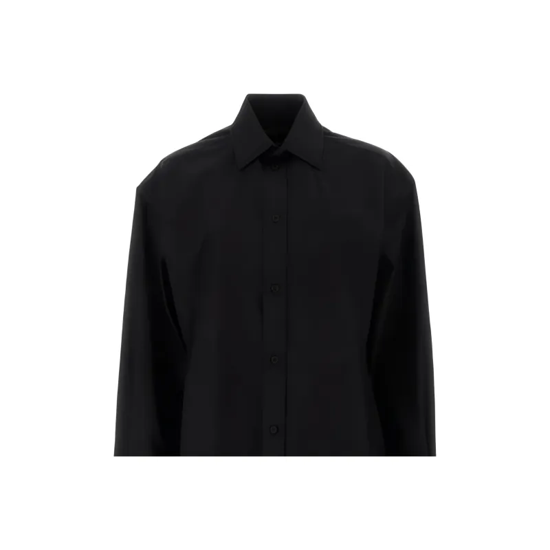 Balenciaga Long Sleeved Shirt Dress-4