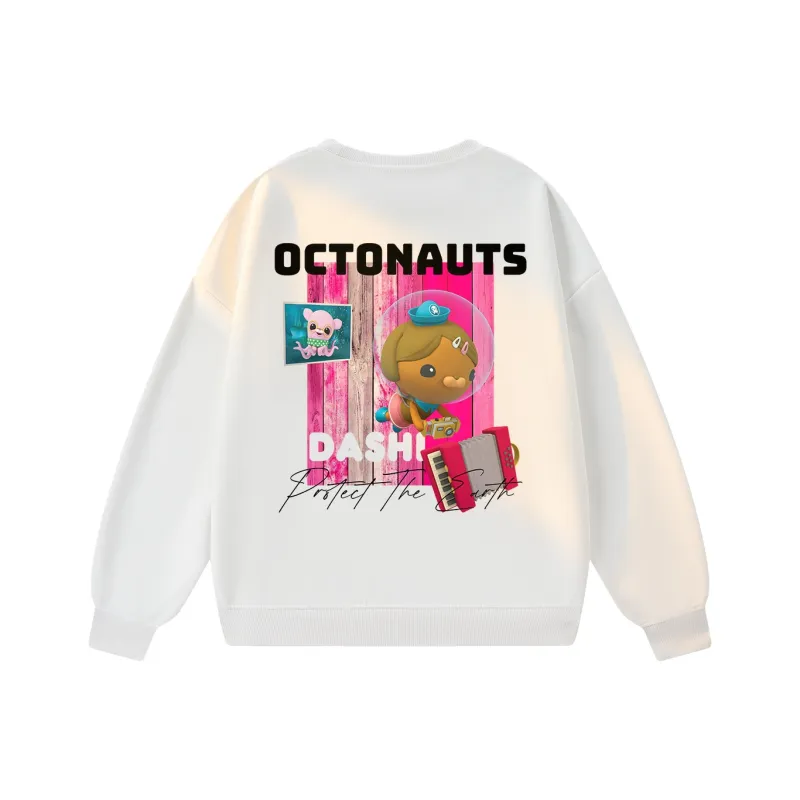 Small Columns Under The Sea Sweatshirt Unisex-0