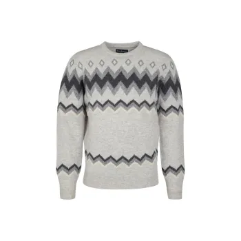 BARBOUR Sweater Men's Light Gray