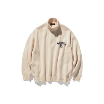 Nautica White Sail Sweater Men's