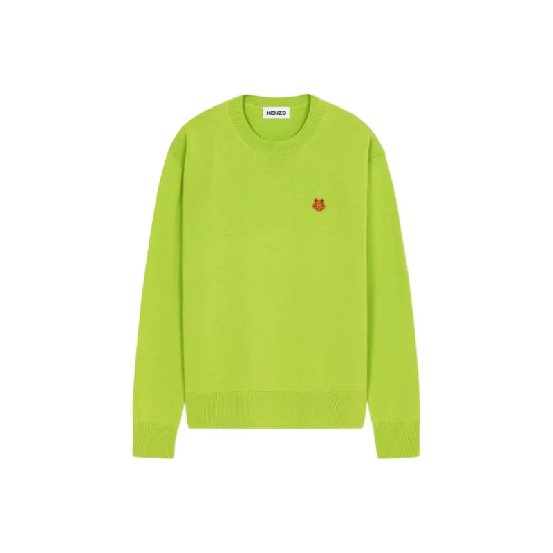 KENZO Classic Tiger Head SS22 Sweater Men's Green-0