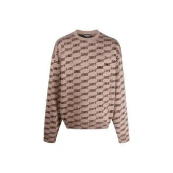 Balenciaga Sweaters Unisex Brown