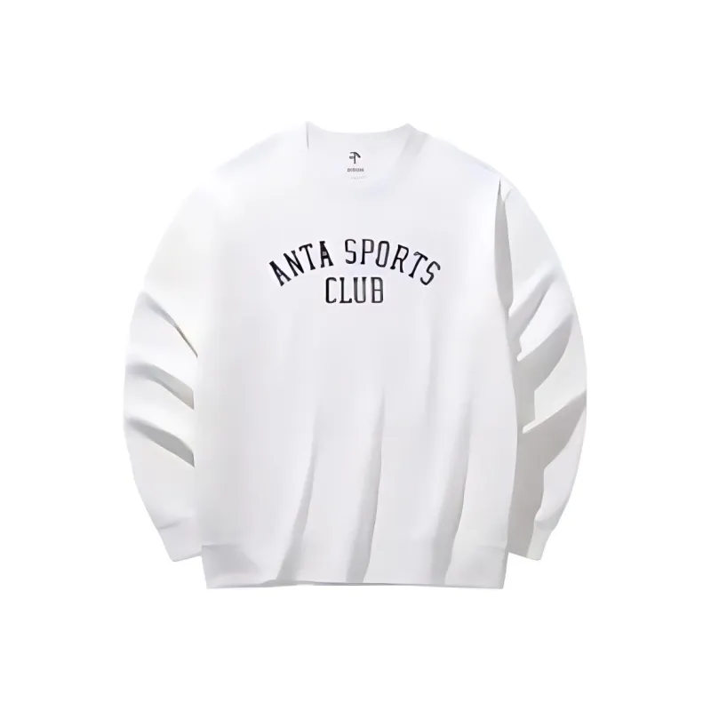 Anta Life Collection Sweatshirt Men's Papyrus White-0