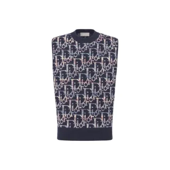 DIOR Sweaters Men Blue