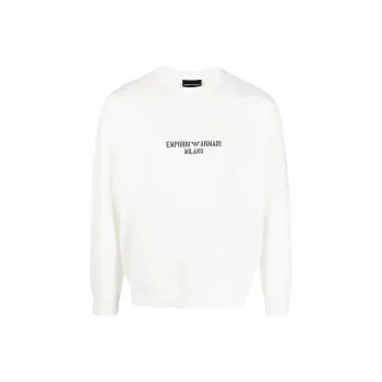 EMPORIO ARMANI SS22 Sweater Men's White