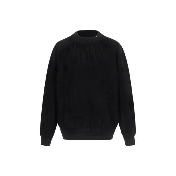 C2H4 Sweaters Men Black
