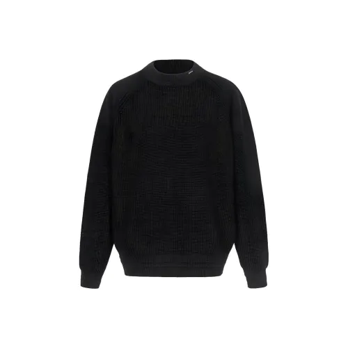 C2H4 Sweaters Men Black