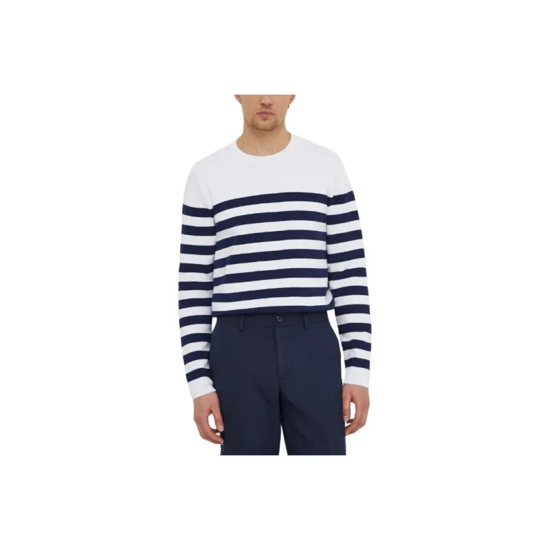 MICHAEL KORS Striped Cotton Jumper-0