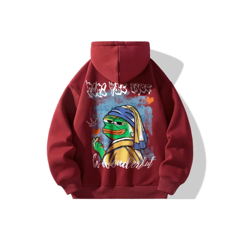 Pepe The Frog Sweatshirt Unisex-15