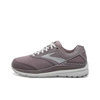 Brooks Addiction Walker Low Top Running Shoes Women's Gray Purple