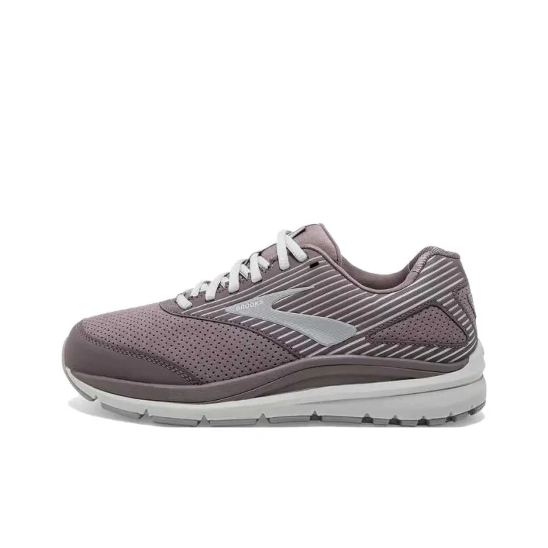 Brooks Addiction Walker Low Top Running Shoes Women's Gray Purple-0